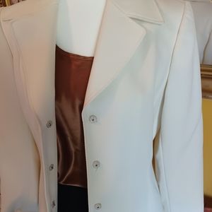 Tahari Spring Beige Blazer